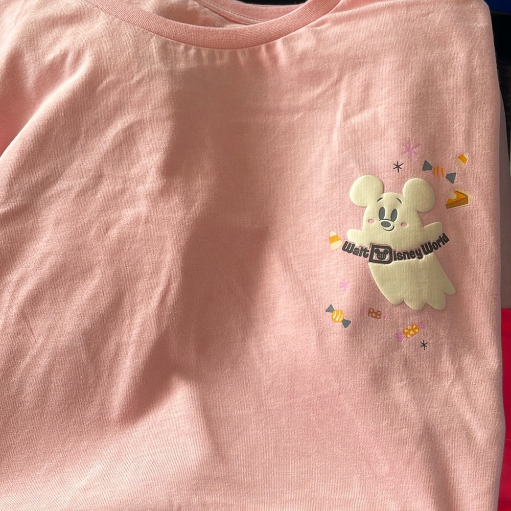🟧 Disney Minnie Fa-Boo-Lous Ghost T shirt WDW 2025
